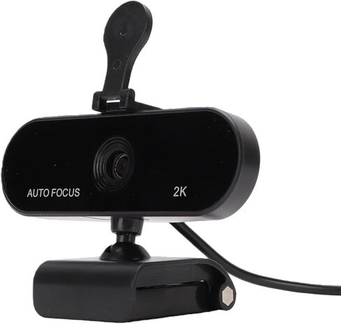 LICAEVEY 2K Webcam, 5MP USB Computer Camera with Privacy Cover and Built in Microphone for Video Conferencing, Live Streaming, Online Classes in Kuwait
