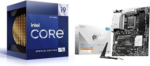 معالج سطح المكتب Intel Core i9-12900KS للألعاب + اللوحة الأم MSI PRO B760-VC WiFi IV ProSeries in Kuwait