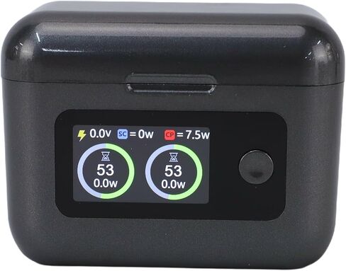 EBTOOLS 360 X4 Air Batteries and Charge Hub, 2 Pack 2050mAh Replacement Battery, Dual Charging Case with LCD Display, Storage Case, for 360 x4 Air Camera in Kuwait