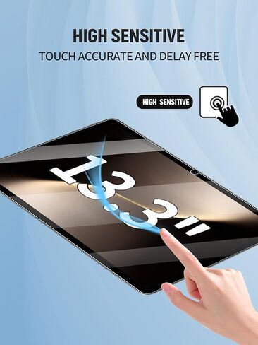 واقي شاشة لجهاز Honor Magic Pad 3/3 Pro Android 15 Tablet 13.3 بوصة، طبقة من الزجاج المقوى 9H لجهاز MagicPad3/MagicPad 3 Pro، سهل التركيب، بدون فقاعات، عبوتان in Kuwait
