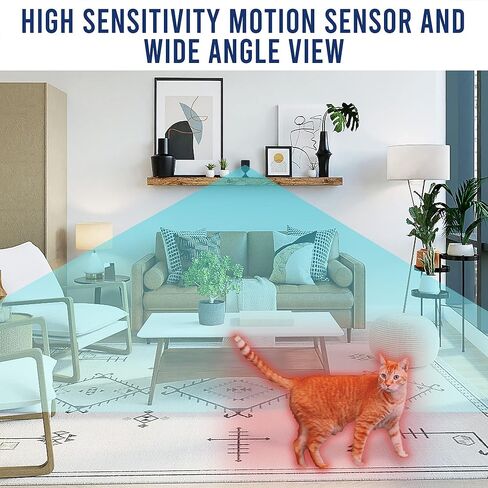 Mini Spy Camera 1080p - Wireless Hidden Nanny Cam with Night Vision and Motion Detection - 2.4 GHz WiFi Hidden Camera for Indoor Security with Video and Audio Recorder- Battery Operated Mini Spy Cam in Kuwait