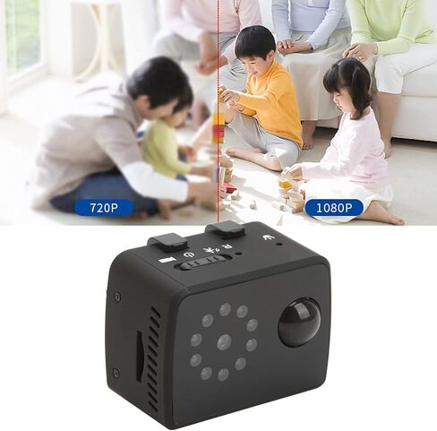 MD20 E 1080P Mini Camera with PIR Detection, 120° Wide Angle, 30 Days Extra Standby for Home Security in Kuwait