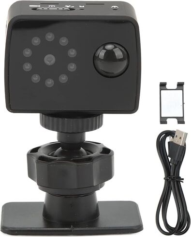MD20 E 1080P Mini Camera with PIR Detection, 120° Wide Angle, 30 Days Extra Standby for Home Security in Kuwait