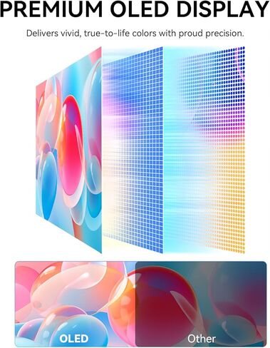 شاشة عرض محمولة تعمل باللمس مقاس 10.5 بوصة OLED 2.5K، DCI-P3 بنسبة 100%، لمحول Windows Android in Kuwait
