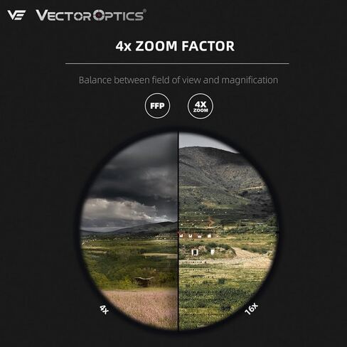 ناقلات البصريات Veyron Genii HD 4-16x44mm 30mm أنبوب الأشعة تحت الحمراء التكتيكية المستوى البؤري الأول Riflescope، شبكاني ميل مضيئة، قفل البرج، التركيز الجانبي لبنادق الهواء المدمجة والأسلحة النارية خفيفة الوزن، SCFF-73 in Kuwait