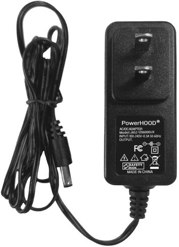 محول تيار متردد/تيار مستمر متوافق مع Brother P-Touch PT- D610BT PT-D610BTVP PTD610BT PTD610BTVP Business Professional Connected Label Maker 12VDC تحويل سلك الطاقة كابل شاحن PSU Mains in Kuwait