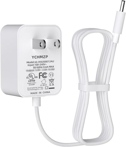 5V Power Cord for Aura Carver AF900 AF100,Compatible with SR-A30502000U2 Power Adapter Supply with 4.9Ft Power Cord in Kuwait