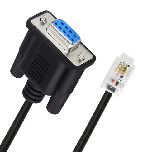 180CM 180CM RS232 DB9pin to RJ9 4P4C Console Cable for Seamlessly Networking Integration for Routers Switches Networking Wire in Kuwait