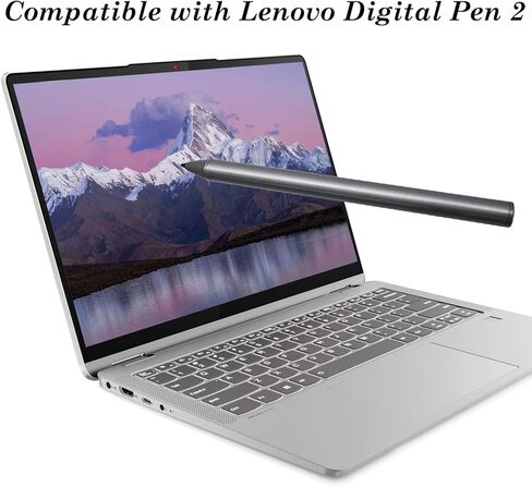 Stylus Pen for Lenovo Digital Pen 2 Compatible with Lenovo IdeaPad Flex 5, Compatible with Stylus Pen for Yoga 6/7/9, ThinkBook 13x G2 IAP-21AT, AES 2.0 Protocol (Gray) in Kuwait