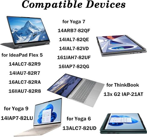 Stylus Pen for Lenovo Digital Pen 2 Compatible with Lenovo IdeaPad Flex 5, Compatible with Stylus Pen for Yoga 6/7/9, ThinkBook 13x G2 IAP-21AT, AES 2.0 Protocol (Gray) in Kuwait