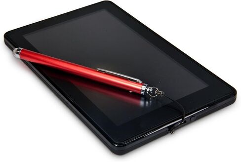 BoxWave Stylus Pen Compatible with Panasonic Toughpad FZ-M1 - Capacitive Stylus, Fiber Tip Capacitive Stylus Pen - Jet Black in Kuwait