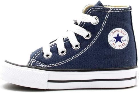 Converse Chuck Taylor All Star Canvas High Top Sneaker, black monochrome, 10.5 M US Little Kid in Saudi Arabia