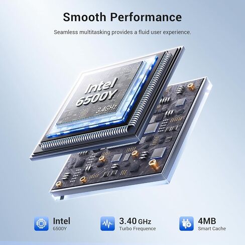 Laptop Computer, Pentium Gold up to 3.4GHz (Beats Pentium, Celeron), Type-C PD, HDMI, USB 3.2, TF Card Slot, 14" FHD IPS, 8GB RAM, 128GB SSD, Up to 2TB, Laptop for Student, Business, Office in Kuwait