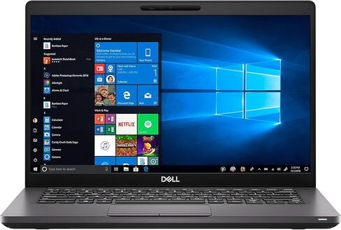 لاب توب ديل لاتيتيود 5400 للأعمال، 14 بوصة (1920 × 1080) نوت بوك فل اتش دي، انتل كور i5-8365U، ذاكرة الوصول العشوائي 16 جيجا، 512 جيجا اس اس دي، كاميرا، بلوتوث، ويندوز 11 برو (متجدد)، اسود in Kuwait