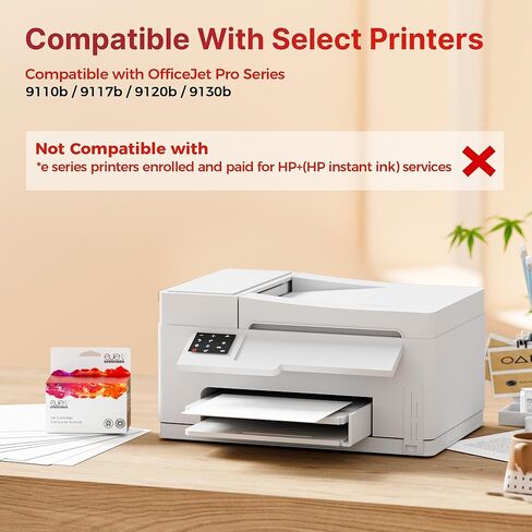 خرطوشة حبر بديلة متوافقة مع ejet لخراطيش حبر HP 936 حبر 936XL (أسود سماوي أرجواني أصفر، 4 عبوات) تعمل مع طابعات HP Officejet Pro 9125e 9120e 9730e 9130 9135e 9122e 9128e 9110b in Kuwait