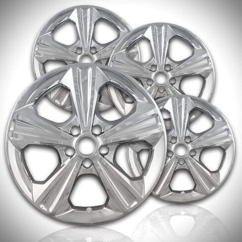 17" Chrome Wheel Skin Kit fits Ford Escape 2013-2016 - ABS 4 Pack in Saudi Arabia