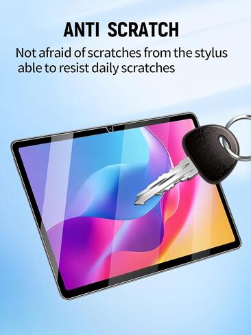 واقي شاشة لجهاز TCL TAB 10 Gen 4 Android Tablet 10.1 بوصة (موديل 8483A)، كتابة فيلم ناعم الملمس سهل التركيب، بدون فقاعات، مضاد للخدش، عبوتان in Kuwait