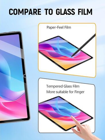 واقي شاشة لجهاز TCL TAB 10 Gen 4 Android Tablet 10.1 بوصة (موديل 8483A)، كتابة فيلم ناعم الملمس سهل التركيب، بدون فقاعات، مضاد للخدش، عبوتان in Kuwait