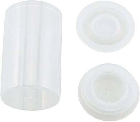 20PCS 33mm Outer Diameter Transparent Plastic Film Canister Bait Storage Container for Storing Small Items Keys Coins Art Beads in Kuwait