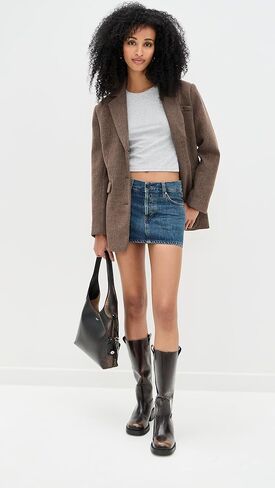 ALOHAS Women's Sajan Brown Leather Boots in Saudi Arabia