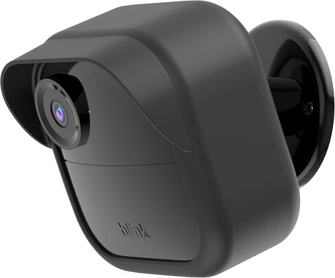 حافظة واقية من السيليكون لـ Blink Outdoor 4 (الجيل الرابع) الجديدة كليًا، حافظة واقية من السيليكون مقاومة للماء لجلد جرس الباب (Blink Outdoor 4، أسود) قطعة واحدة in Kuwait