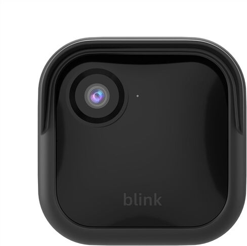 حافظة واقية من السيليكون لـ Blink Outdoor 4 (الجيل الرابع) الجديدة كليًا، حافظة واقية من السيليكون مقاومة للماء لجلد جرس الباب (Blink Outdoor 4، أسود) قطعة واحدة in Kuwait