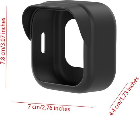 حافظة واقية من السيليكون لـ Blink Outdoor 4 (الجيل الرابع) الجديدة كليًا، حافظة واقية من السيليكون مقاومة للماء لجلد جرس الباب (Blink Outdoor 4، أسود) قطعة واحدة in Kuwait