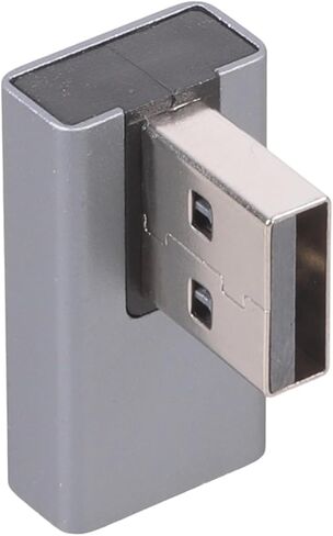 USB3.0 محول 90 درجة الزاوية اليمنى الذكور إلى الإناث مقرنة موصل لأجهزة الكمبيوتر المحمول USB محول الشحن تمديد محول in Kuwait