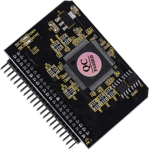 بطاقة ذاكرة GLOGLOW Nan عالية الأداء SDSDHCSDXCMMC إلى محول IDE 44Pin، تدعم تخزين 8-64 جيجابايت وسهولة التشغيل لأجهزة الكمبيوتر المحمولة وأجهزة الكمبيوتر المكتبية والأجهزة الطرفية in Kuwait