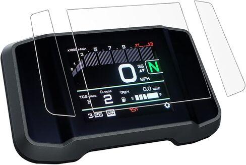 Speedo Angels Dashboard Screen Protector compatible with MT-09 / FZ-09 (SP) (2021-) 2 x Ultra Clear & 2 x Anti Glare in Kuwait