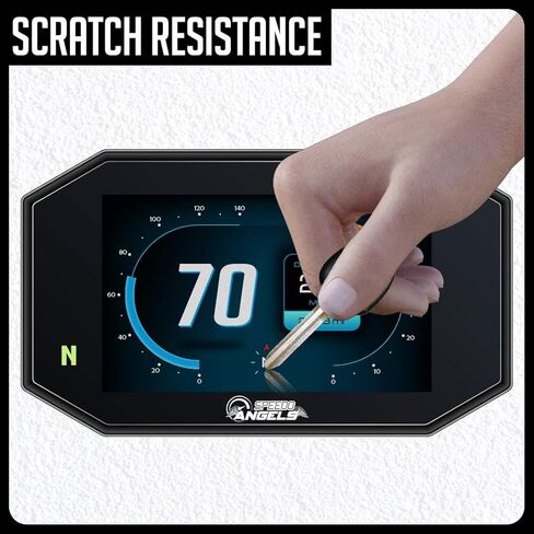 Speedo Angels Dashboard Screen Protector compatible with MT-09 / FZ-09 (SP) (2021-) 2 x Ultra Clear & 2 x Anti Glare in Kuwait