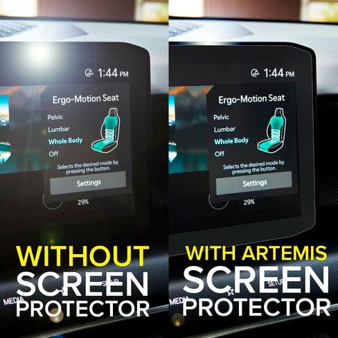Screen Protector Designed for 2027 Kia Telluride 30 inch Instrument Cluster Infotainment Navigation Dashboard Display Matte Anti-Glare 2 Pack Each in Kuwait