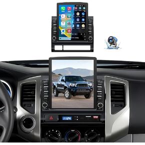 راديو ستيريو للسيارة Android 14 متوافق مع Toyota Tacoma 2005-2015 ترقية CarPlay اللاسلكية وكاميرا احتياطية Android Auto AHD 9.7 شاشة تعمل باللمس GPS SWC FM WiFi Bluetooth 2+64G in Kuwait