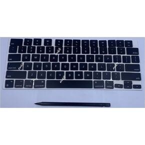 استبدال أغطية مفاتيح لوحة المفاتيح الأمريكية ewkft لجهاز MacBook Air M2 M3 M4 Retina 13 بوصة A2681 A3113 A3240، لجهاز MacBook Air 15 بوصة M2 M3 M4 A2941 A3114 A3241 كمبيوتر محمول 2022-2025 سنة (منتصف الليل) in Kuwait
