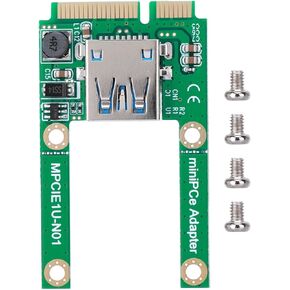 Mini PCIE to USB Conversion Card, Expand USB2.0 Interface, Save External Slot, Operational Transparent, Supports Mini Full Half Size Slot, Ideal for in Kuwait