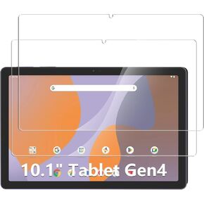 Screen Protector Compatible with Onn 10.1" Tablet Gen4 /Onn 10.1" Kids Tablet 2024, 2 Pack Replacement Tempered Glass Film 9H Hardness, Anti-Fingerprint Films Anti-Glare in Saudi Arabia