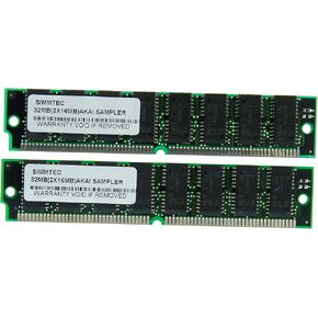 ذاكرة عينات سعة 32 ميجابايت Akai MPC2000 MPC2000XL S3200XL CD3000XL 2 × 16 ميجابايت SIMM RAM in Kuwait
