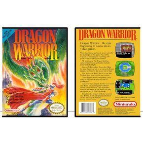 Dragon Warrior | (NESDG) Nintendo Entertainment System - Game Case Only - No Game in Kuwait
