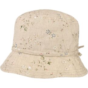 Lipodo Flowers Cloth Bucket Hat Floral Pattern with Bow Unisex Summer Spring in Saudi Arabia