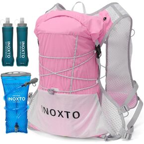IX INOXTO Running Vest Hydration Backpack, Lightweight Running Backpack Hydration Pack with 1.6L Water Bladder Daypack for Trail Running Hiking Cycling Race Marathon for Women Men in Saudi Arabia