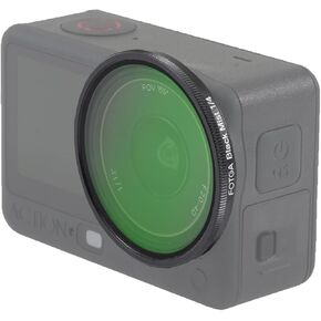 طقم مرشح Fotga متعدد الطبقات 3 في 1 لـ DJI Osmo Action 6: واقي عدسة UV + مستقطب CPL + 1/4 توزيع ضباب أسود - مجموعة كاملة للحماية والوضوح والتأثيرات السينمائية in Kuwait