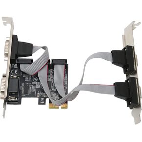 PCIe X1 Expansion Card to 4 RS232 Serial Ports Adapter with AX99100 Chipset for Android Systems in Kuwait