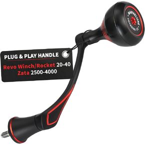Power Handle Compatible for Abu Garcia Revo X/SX/Winch/Rocket 20-40, Zata 2500-4000 Spinning Reels in Saudi Arabia
