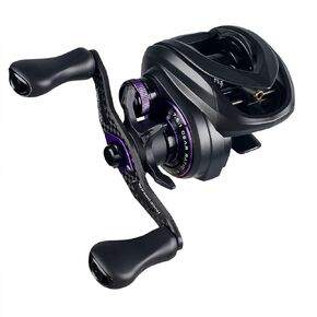 بكرة KINGDOM BFS Baitcasting Reel Micro Monster Pro - خفيفة الوزن 1/32 أونصة، إطار من الألومنيوم 138 جم (4.87 أونصة)، مضاد للرد العكسي CSB، قوة فرامل 4 كجم، نسبة تروس 7.6:1 لسمك السلمون المرقط وباس بانفيش in Kuwait