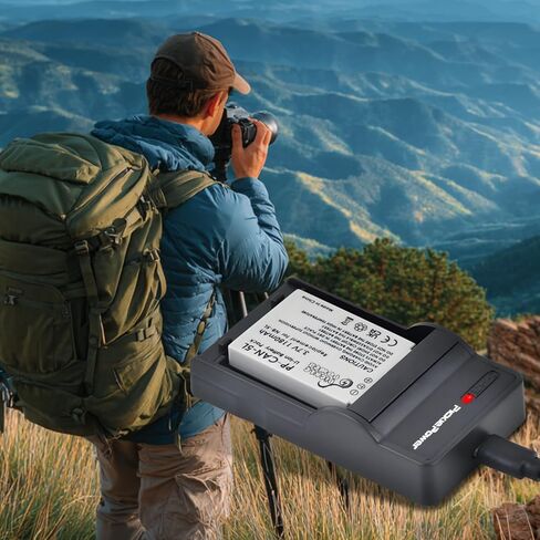 مجموعة بطارية وشاحن Pickle Power 3-Pack NB-5L لكاميرا Canon PowerShot S100، S110، SD700 is، SD790 is، SD800 is، SD850 is، SD870 is، SD880 is، SD890 is، SD900 is، SD950 is، SD970 is، SD990 is in Kuwait