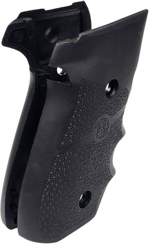 قبضة مطاطية مصبوبة من Hogue مع أخاديد أصابع لـ SIG Sauer P228 & P229، أسود - 28000 in Kuwait
