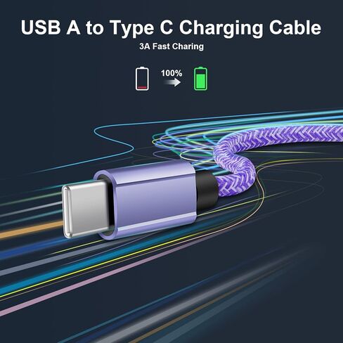 شاحن Google Pixel 6FT USB C كابل شحن سريع لـ Google Pixel 10a 10 Pro XL 10 Pro Fold 9a 9 Pro 8 7 6 C شاحن سلكي من النوع C شاحن سريع لهاتف iPhone 17e 17 Pro Max، Samsung S26 S25 Android in Kuwait