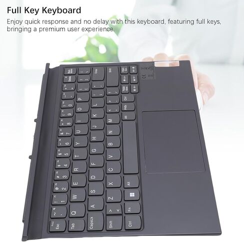 EBTOOLS 2 in 1 Tablet Keyboard for D10 Yoga Duet3 Wireless Ultra Slim with Touchpad and Built in Rechargeable Battery for Tablet Laptop Keyboard Replacement in Kuwait