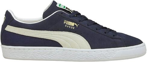 PUMA Suede Classic XXI Peacoat/Puma White 9.5 D (M) in Saudi Arabia