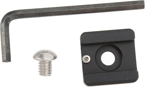 Cold Shoe Mount Adapter, Aluminum Alloy Expansion Bracket with 1 / 4in Screw Hole, Compact Size - Durable Construction, Easy Device Attachment, Ideal for Camera Cage and Outdoor in Kuwait